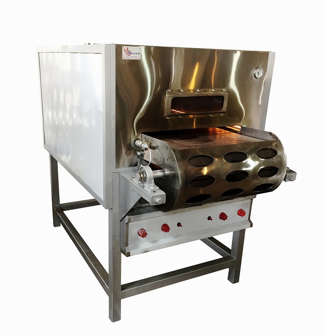 Tunnel gas oven for pizza 